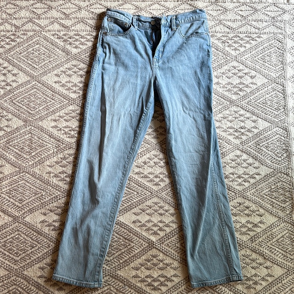 JCREW High Rise light wash jeans size 27